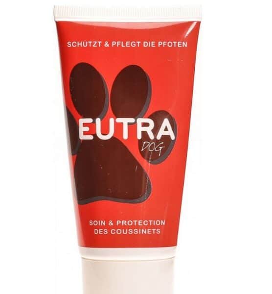 Eutra Dog 75 ml - pėdučių tepalas apsaugo pėdas nuo įtrūkimų, plyšimų, skausmo.