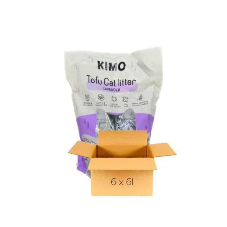 KIMO Levanda tofu kraikas su levandos ekstraktu, dėžė, 6x6l