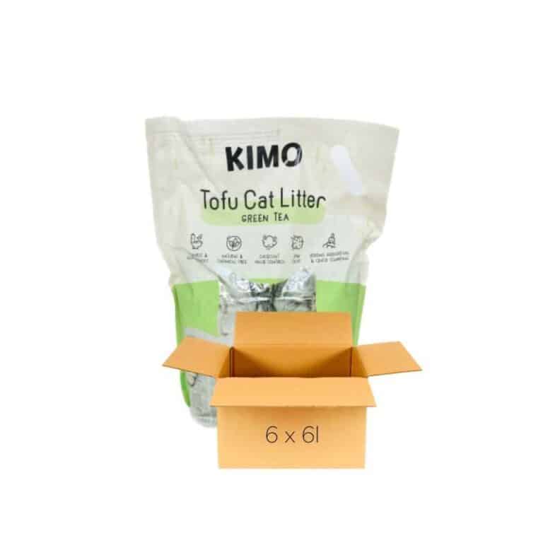 KIMO Green Tea tofu kraikas su žaliosios arbatos ekstraktu , dėžė, 6x6l