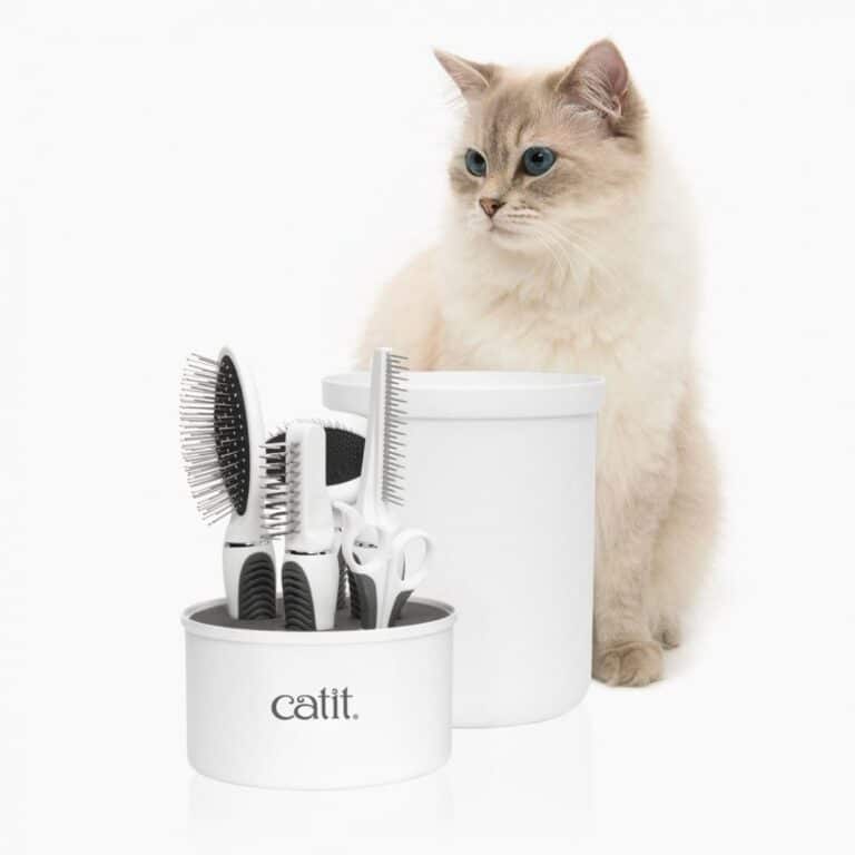 Catit - kailio ir nagų priežiūros rinkinys ilgaplaukėms katėms