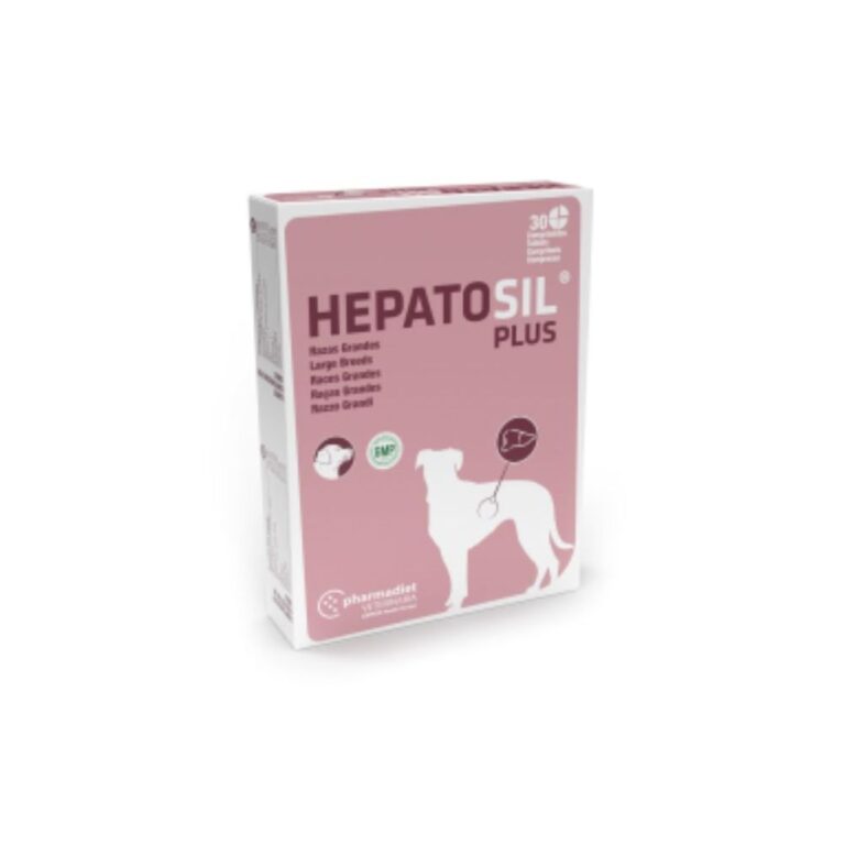 hepatosil plus large dogs n30 papildai dideliu dydziu sunims padeda tinkamai funkcionuoti kepenu lastelems