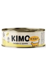 Kimo Chicken&Salmon konservai katėms su vištiena ir lašiša 70g