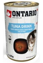 ONTARIO Kitten Tuna Drink - sriuba kačiukams su tunu, 135g