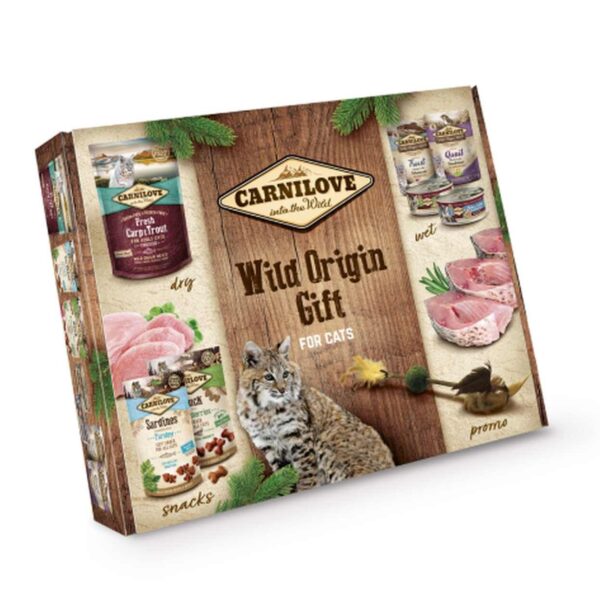 Carnilove Wild Origin Gift for Cats dovanų dėžė katėms