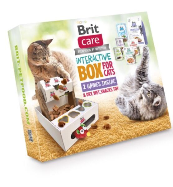 Brit Care Cat Interactive dovanų dėžė katėms