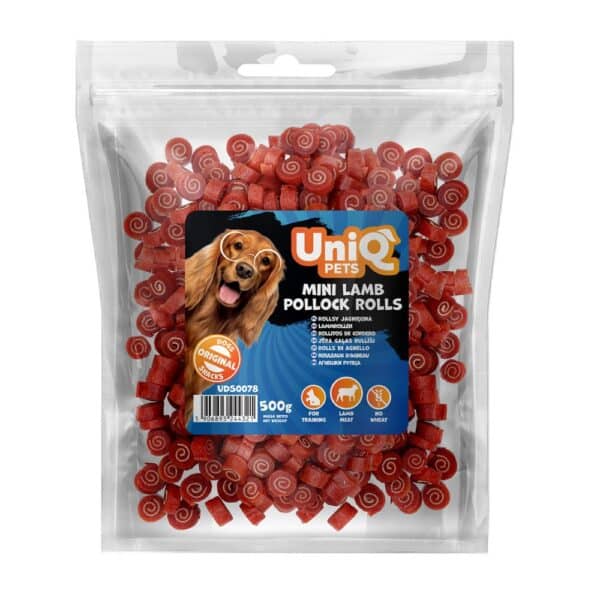 UNIQ Pets Mini Rolls With Lamb