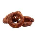 Bubu Pets rawhide ring with duck 10cm - buivolo oda apvynioti antienos mėsos žiedai, 500g