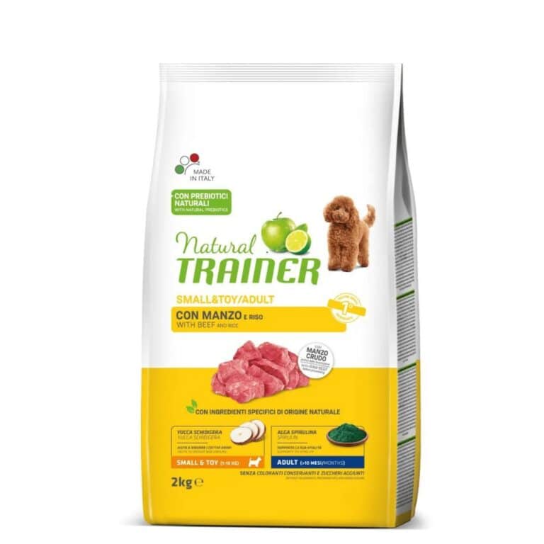 Trainer Natural MINI ADULT BEEF - sausas maistas mažų veislių šunims su jautiena 2kg