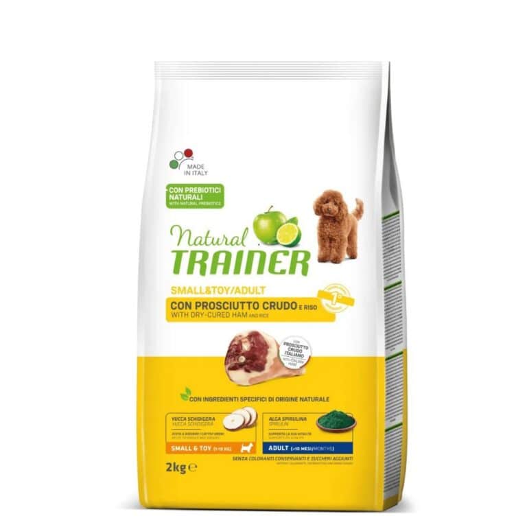 Trainer Natural MINI ADULT HAM - sausas maistas mažų veislių šunims su kumpiu