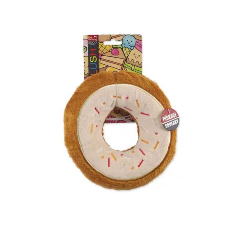 dog fantasy donut zaislas sunims skleidziantis garsa 19cm
