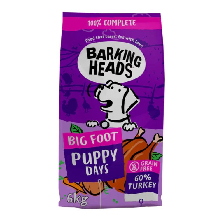 Barking Heads PUPPY DAYS LARGE BREED sausas maistas didelių veislių šuniukams 6kg