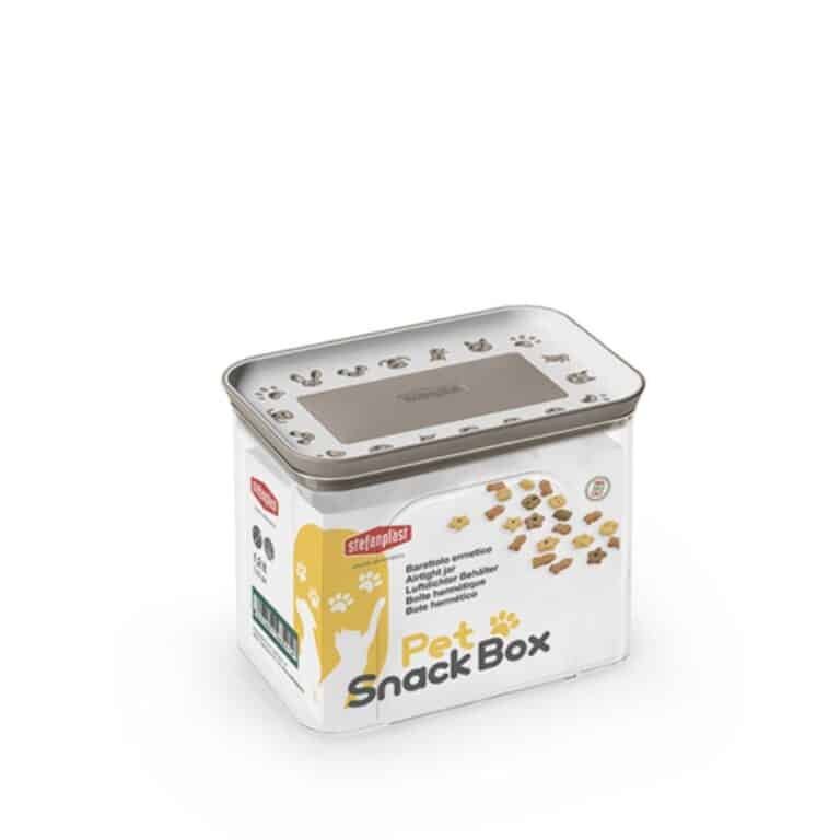 Stefanplast Snack Box gyvūnų skanėstų saugojimo indas, 1.2L