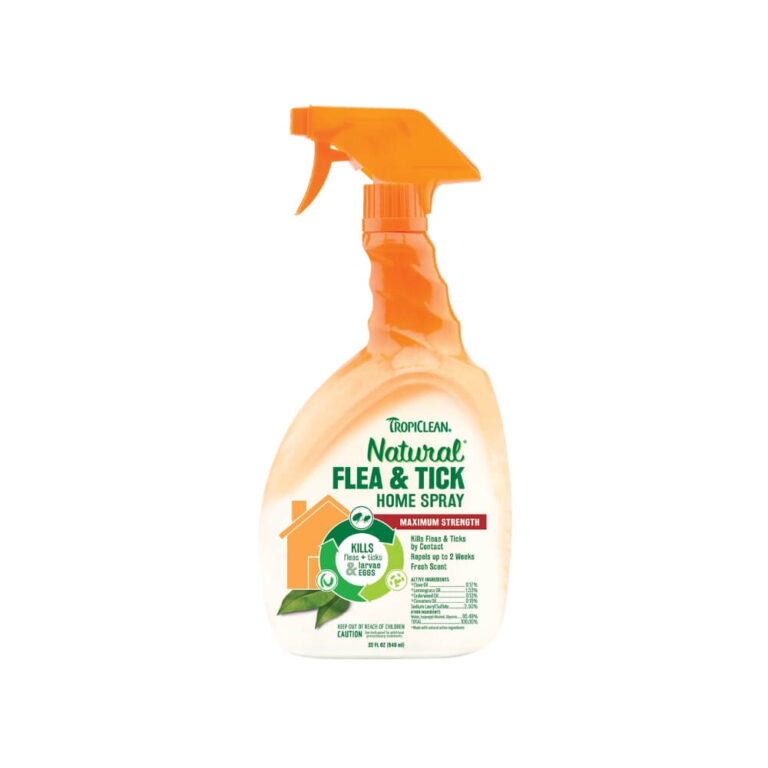 tropiclean flea&tick spray - purškiama priemonė nuo blusų ir erkių