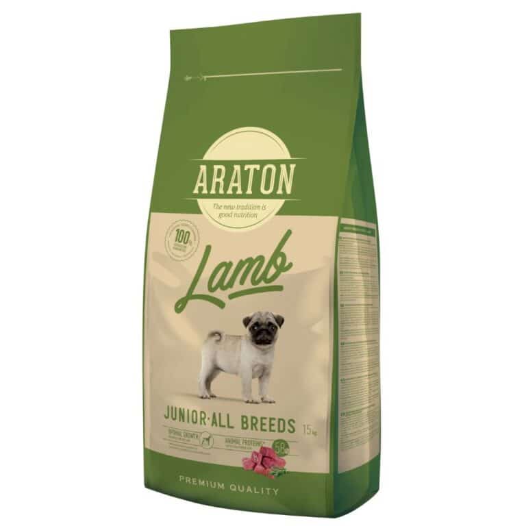Araton Junior Lamb sausas maistas jauniems šunims su ėriena 15kg