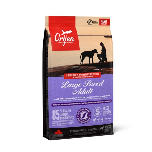 Orijen Adult Large Breed begrūdis sausas maistas didelių veislių šunims 11.4kg