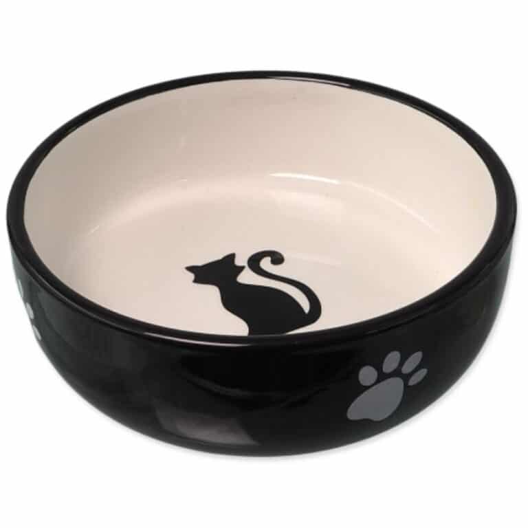 Magic Cat sitting cat - keramikinis dubenėlis katėms