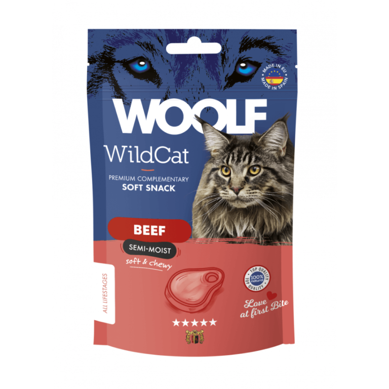 Woof Wildcat Snack Beef
