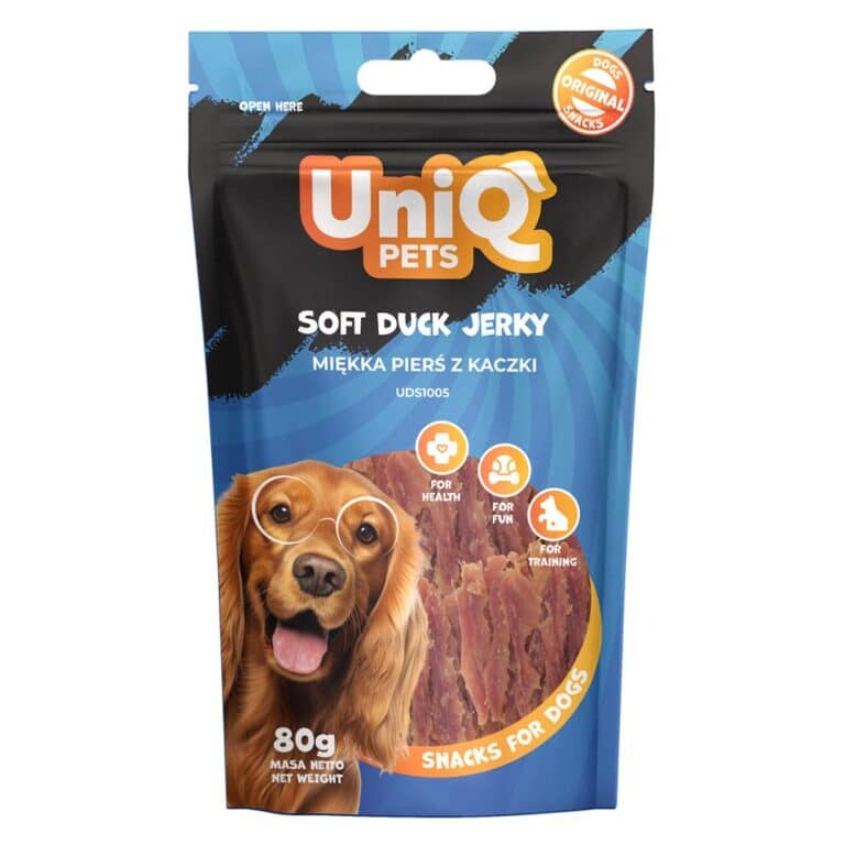 UNIQ PETS Soft Duck Jerky 80g