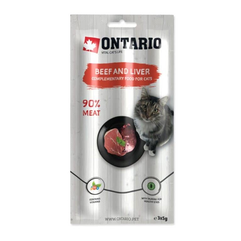 ONTARIO STICK FOR CATS Beef & Liver 15g