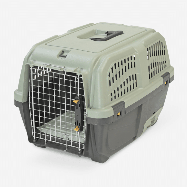 SKUDO 3 CAT TRAVEL 60x40x39cm transportavimo boksas katėms atitinka IATA reikalavimus