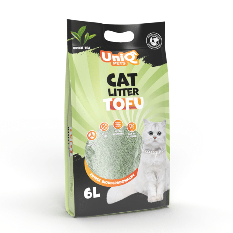 UNIQ PETS Green Tea Tofu Kraikas Katėms žaliosios Arbatos