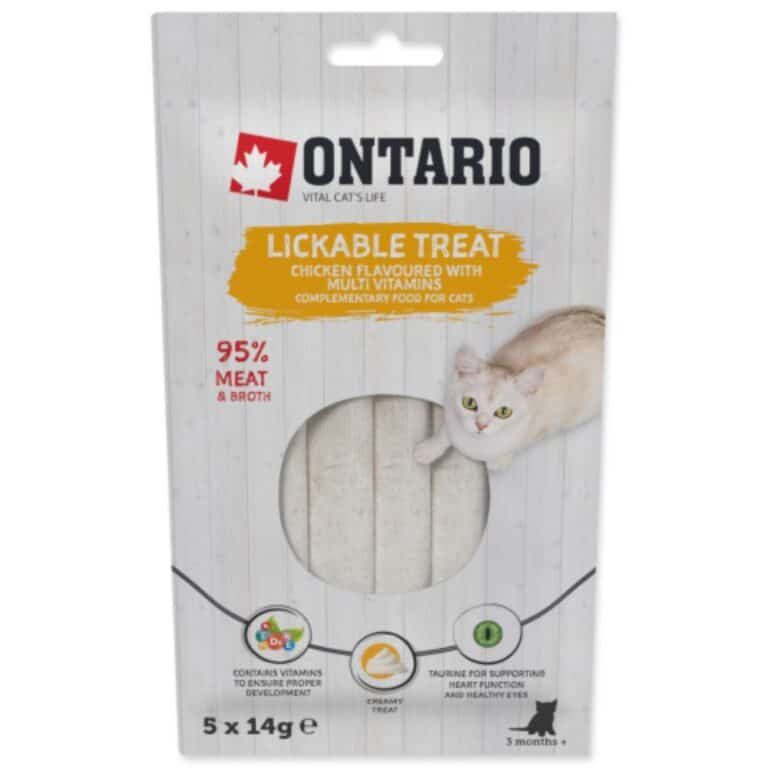 ONTARIO Lickable Treat Chicken + Multivitamin