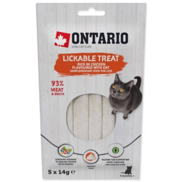 ONTARIO Lickable Treat Chicken + Oat