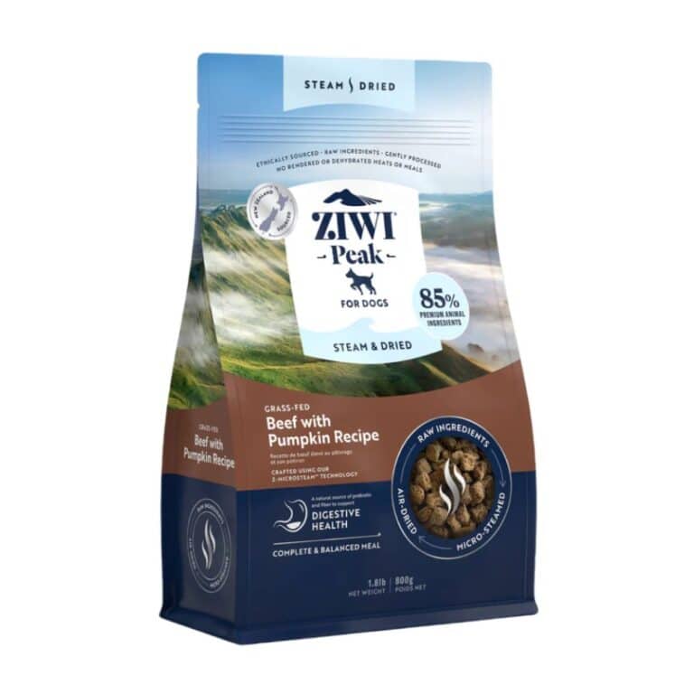 Ziwi Peak Steam&Dried Dog Beef With Pumpkin