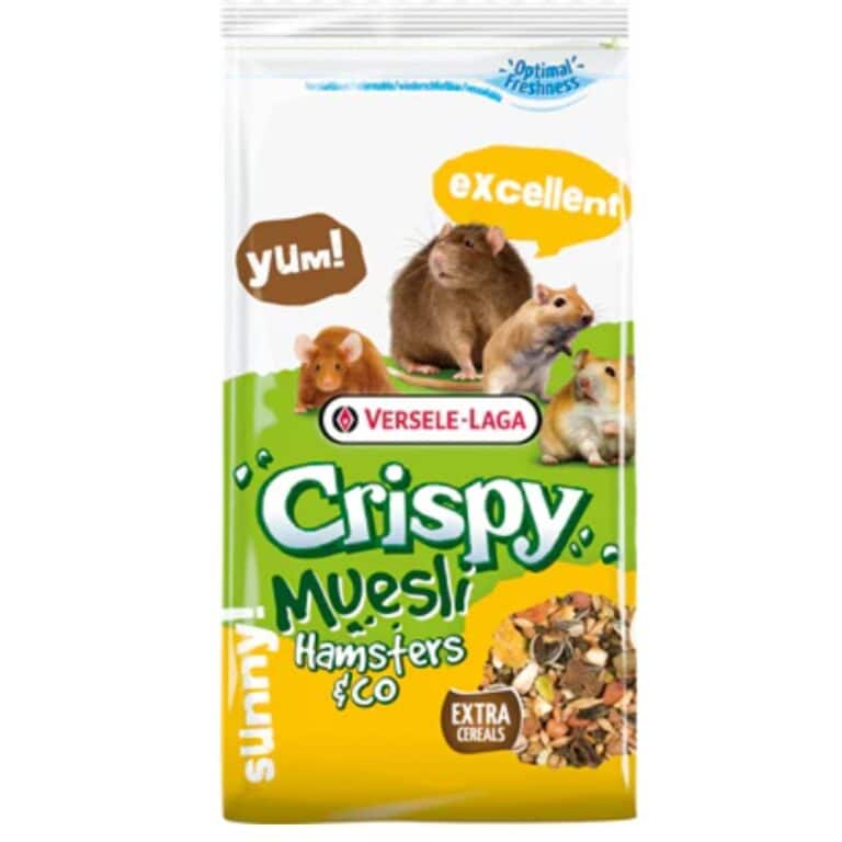 Versele-Laga Crispy Hamsters &co pašaras žiurkėnams ir kitiems smulkiems graužikams 400g