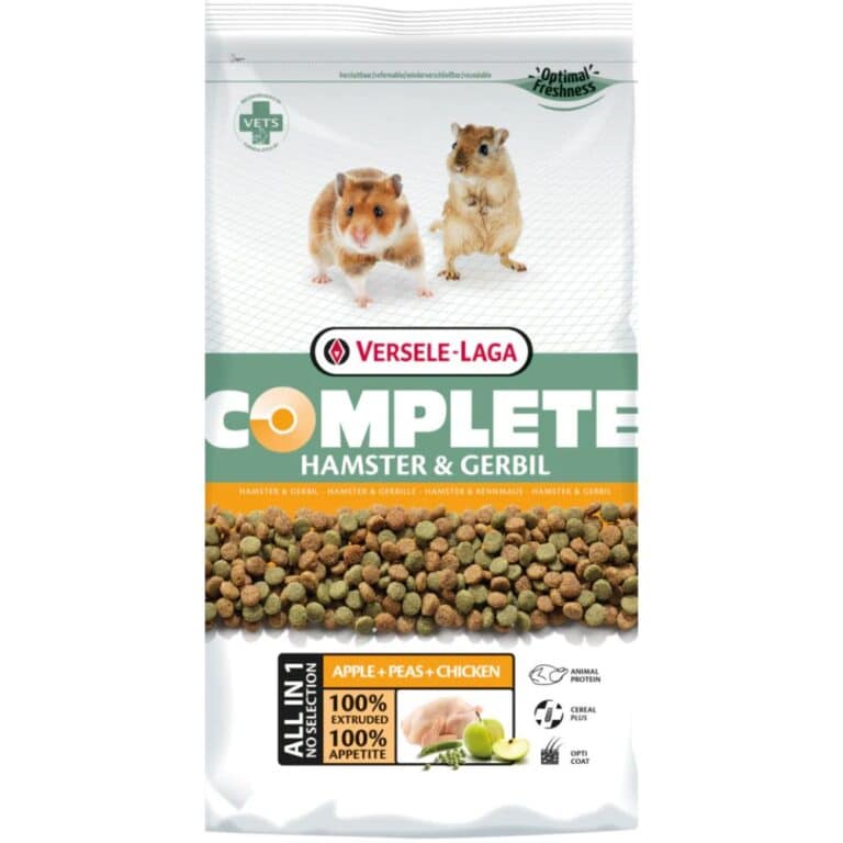 Versele-Laga Hamster & Gerbil Complete granuliuotas pašaras žiurkėnams ir smiltpelėms 500g