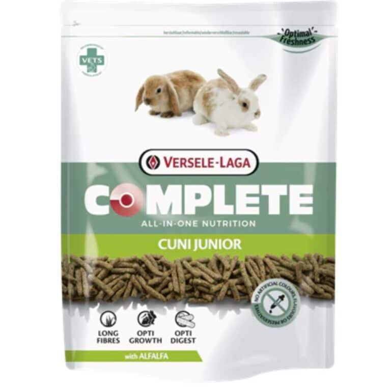 Versele-Laga Cuni Junior Complete granuliuotas pašaras jauniems triušiams 500g