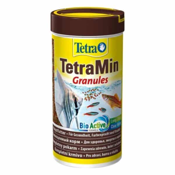 Tetra Min Granules dekoratyvinių žuvų pašaras 250ml