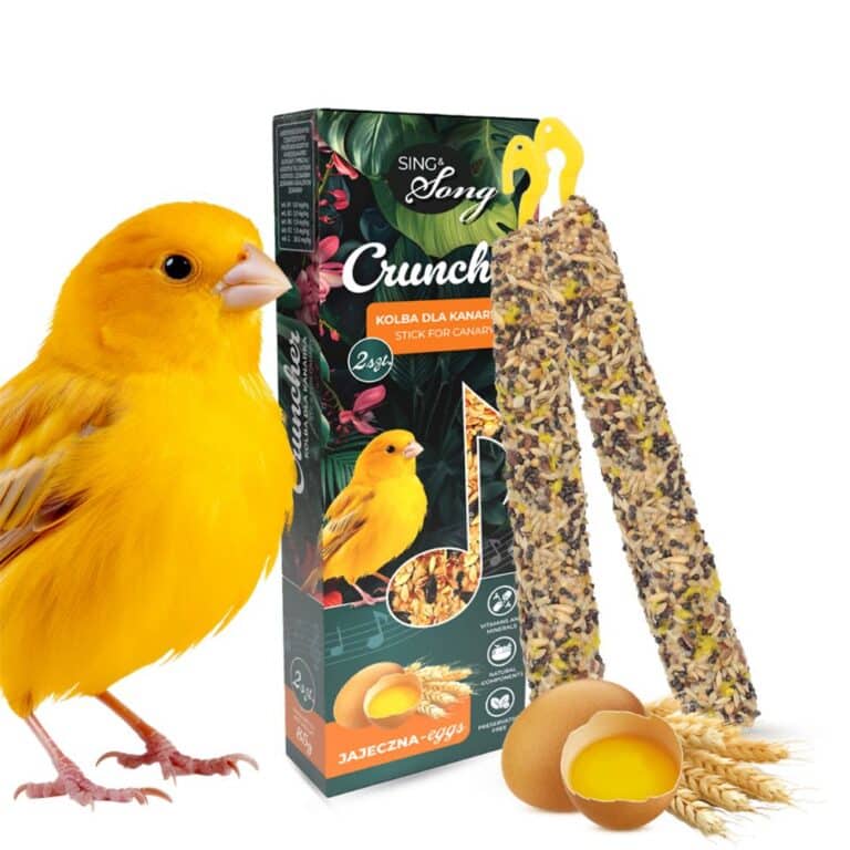 SING & SONG skanėstas kanarėlėms 85g kiaušinis