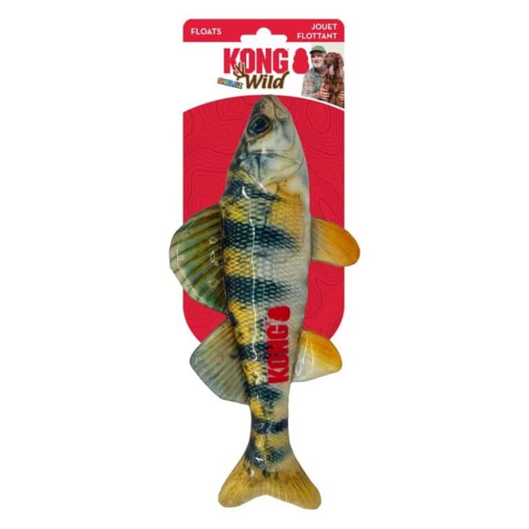 KONG Wild Shieldz Perch M patvarus pliušinis žaislas šunims