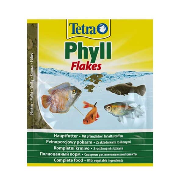 Tetra Phyll Flakes Pašaras Dekoratyvinėms žuvims