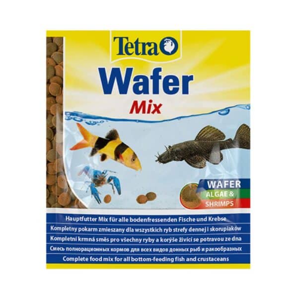 Tetra Wafer Mix pašaras žuvims ir vėžiagyviams, 15 g
