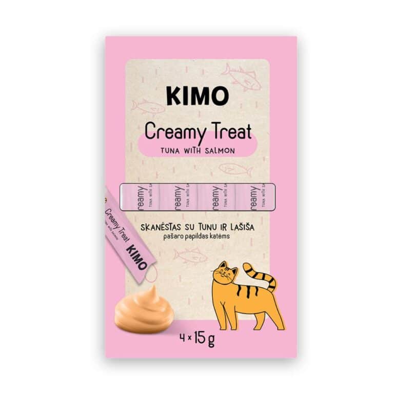 Kimo Cat Creamy Tuna Salmon laižomas skanėstas katėms 60g