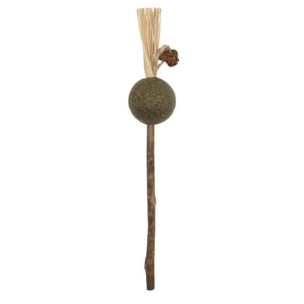 Kačių žaislas – katžolės kamuoliukas su matatabi ir kutu, 18 cm
