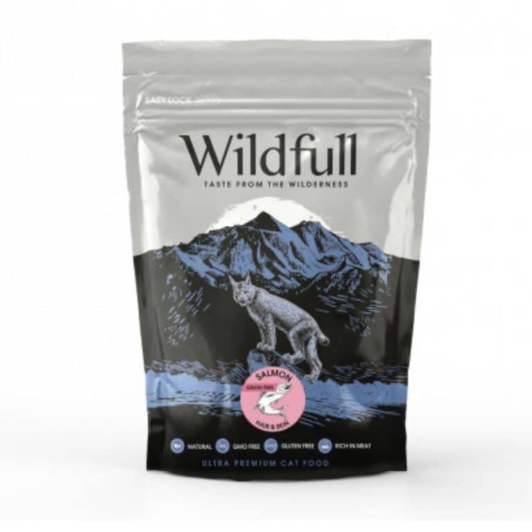 Wildfull Cat Salmon Hair&Skin sausas maistas katėms 400 g