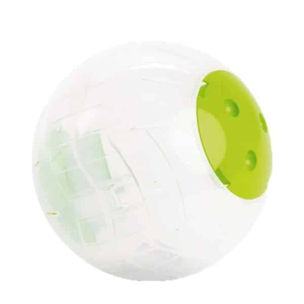 Bėgimo kamuolys graužikams RUN AROUND GREEN, Ø18 cm