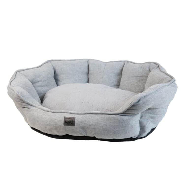 UNIQ PETS apvali šunų lova DREAMY, pilka