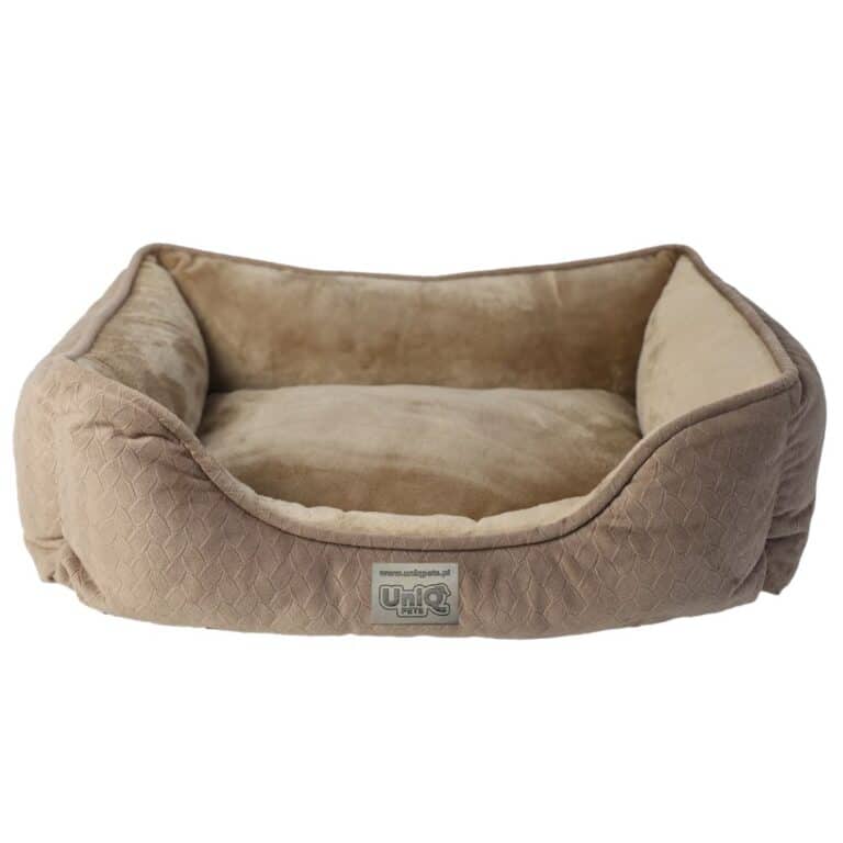 UNIQ PETS stačiakampė šunų lova BRAID BROWN