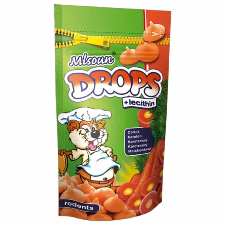 DAFIKO morkiniai lašeliai skanėstas graužikams 75g
