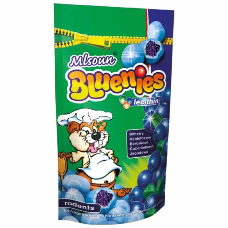 Bluenies DAFIKO su mėlynėmis 50g skanėstai graužikams