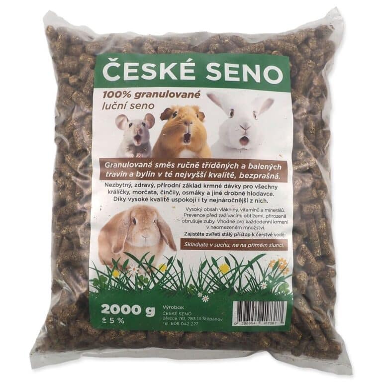 Čekiškos pievos šienas – 100 % granuliuotas