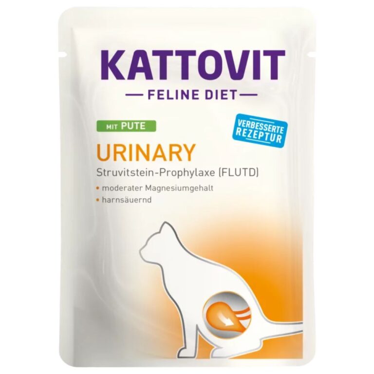 KATTOVIT URINARY šlapias pašaras katėms, su kalakutiena, 85 g
