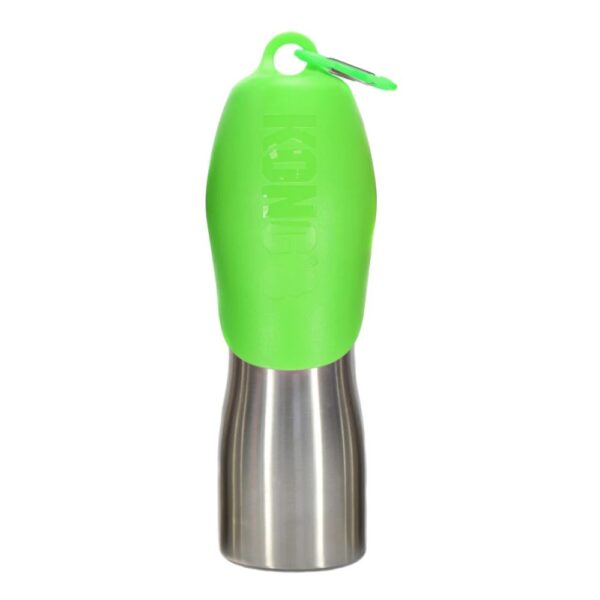 KONG H2O Stainless Steel Water Bottle Green 255ml arba 740 ml gertuvė